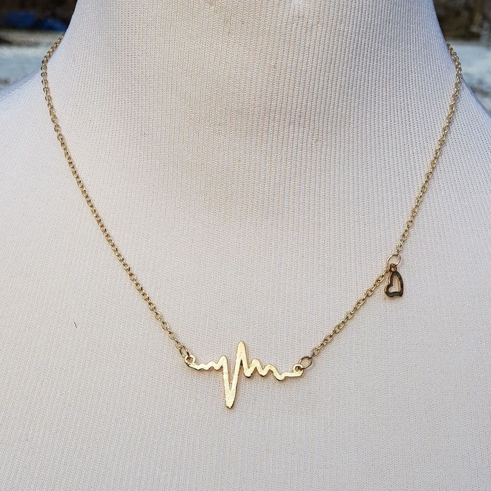 EKG necklace